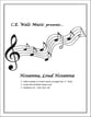 Hosanna, Loud Hosanna piano sheet music cover